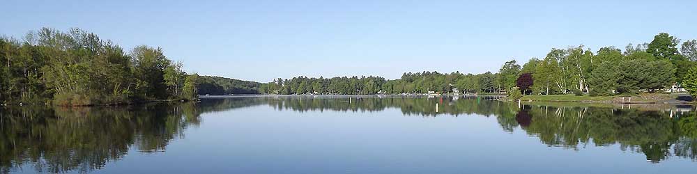 Messalonskee Lake from the property