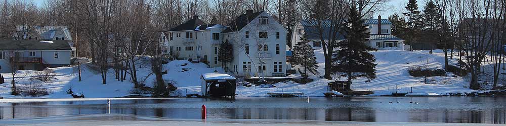 The Pressey House in winter